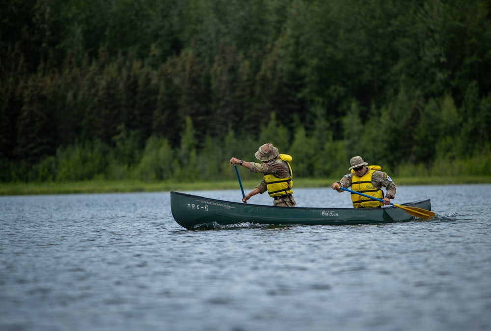 2023 Army National Guard Best Warrior Competition Water Crossing Event