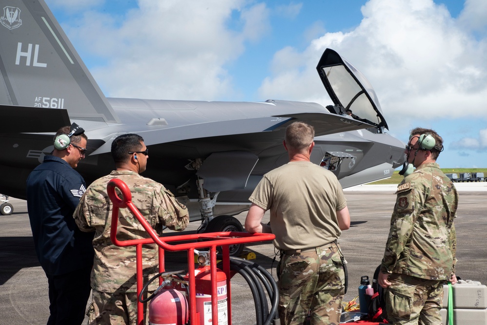 Northern Edge 23-2: F-35A’s prepare for flight in Guam