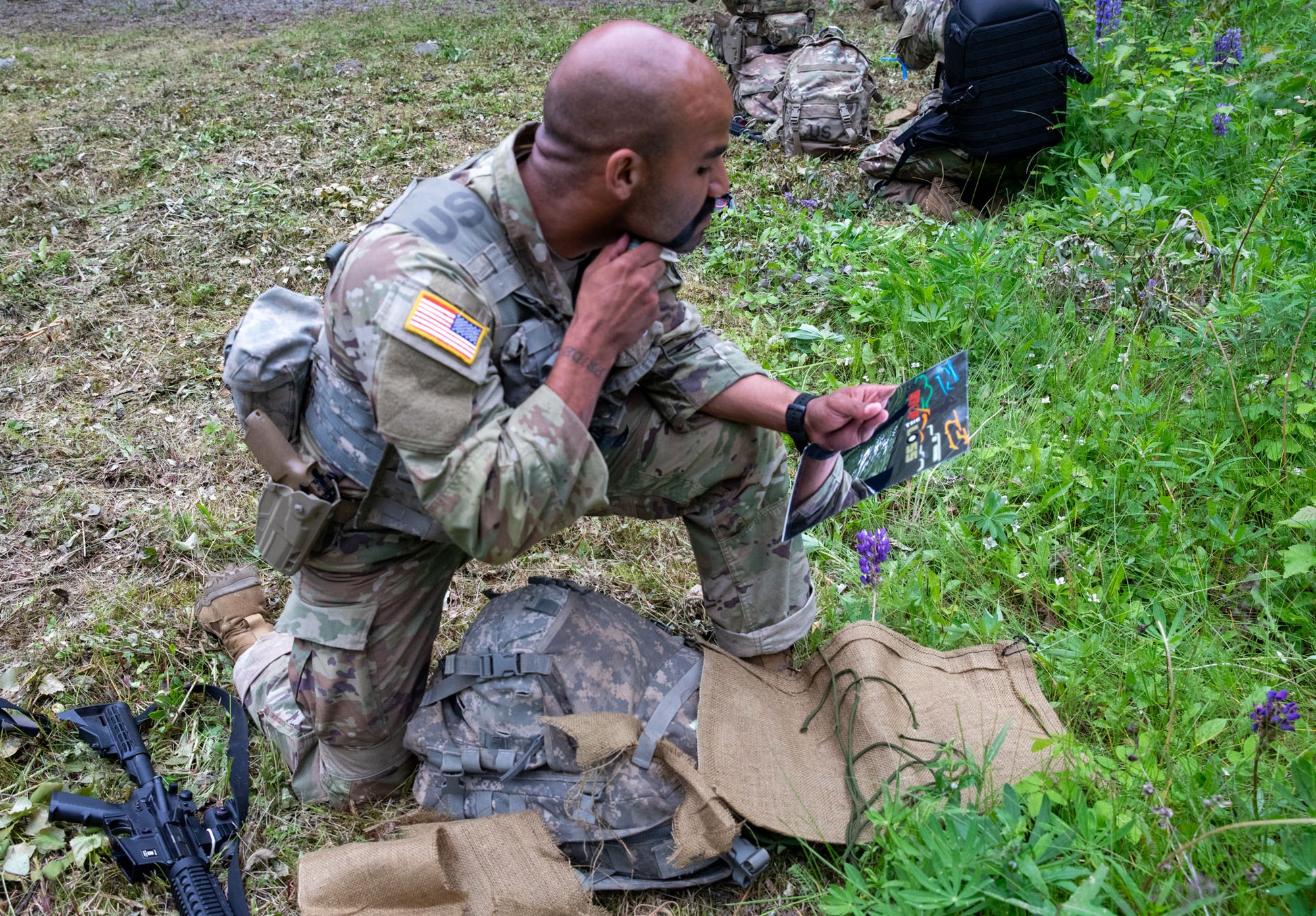 DVIDS - Images - Kansas City Chiefs award football to Soldier of the Year