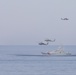 U.S Helicopters Over Albanian Ship