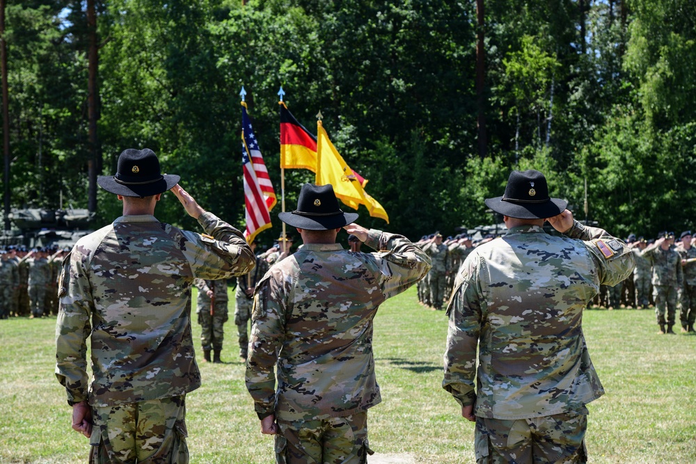 2nd Squadron, 2nd Cavalry Regiment Change of Command