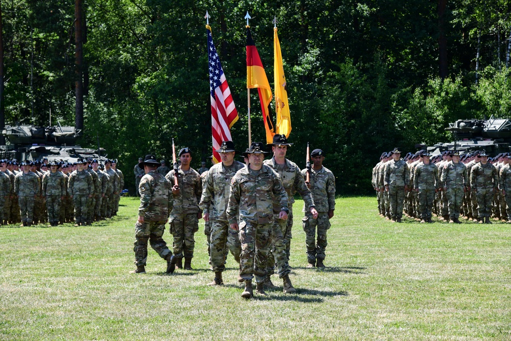 2nd Squadron, 2nd Cavalry Regiment Change of Command