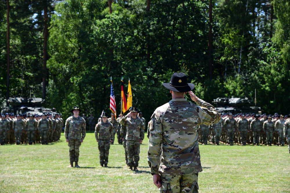 2nd Squadron, 2nd Cavalry Regiment Change of Command