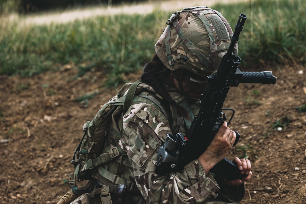 RMAS Cadets Train in Grafenwoehr