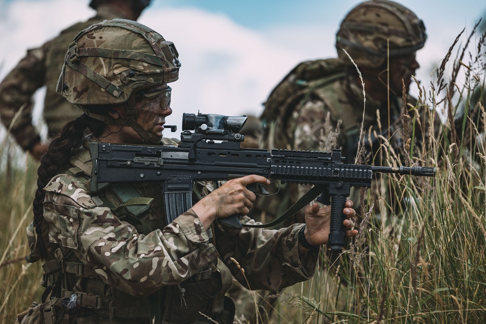 RMAS Cadets Train in Grafenwoehr