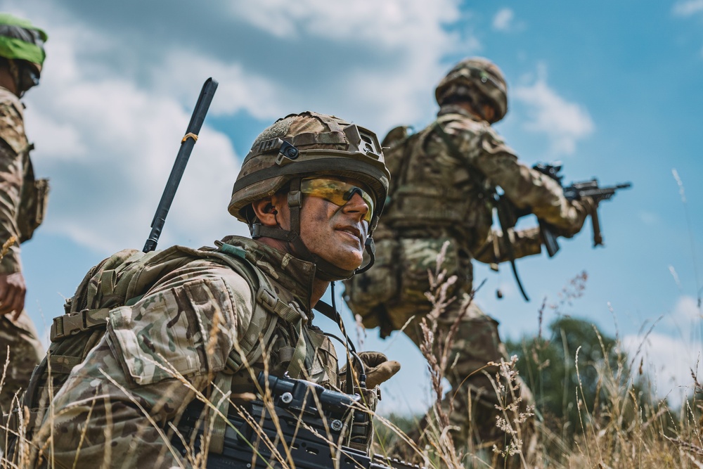 RMAS Cadets Train in Grafenwoehr