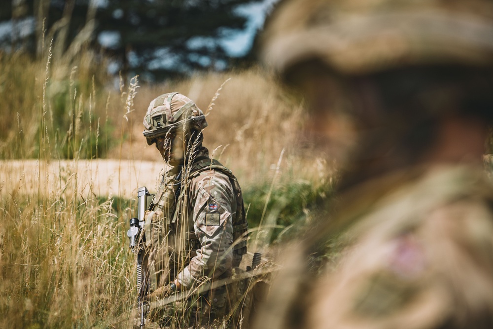 RMAS Cadets Train in Grafenwoehr