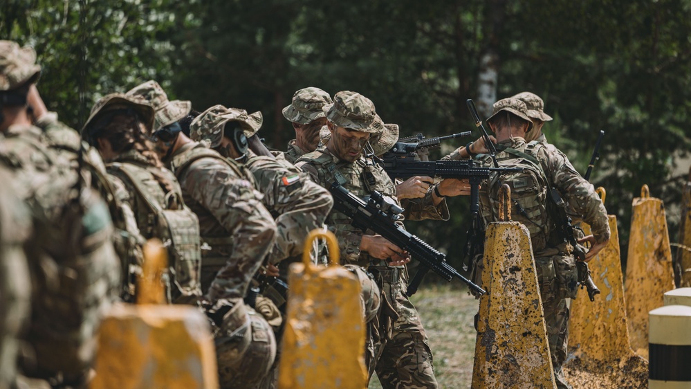 RMAS Cadets Train in Grafenwoehr