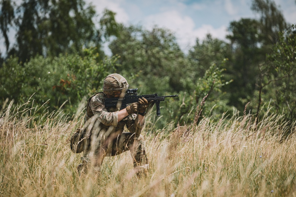 RMAS Cadets Train in Grafenwoehr