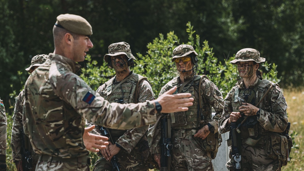 RMAS Cadets Train in Grafenwoehr