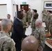 Task Force Liberty Soldiers promote, re-enlist at Qatar embassy ceremony