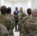Task Force Liberty Soldiers promote, re-enlist at Qatar embassy ceremony