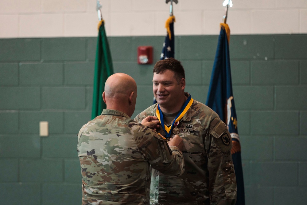 420th Chemical Battalion Change of Command