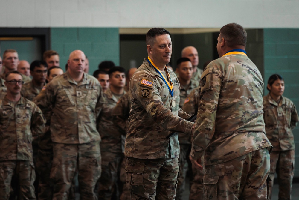 420th Chemical Battalion Change of Command