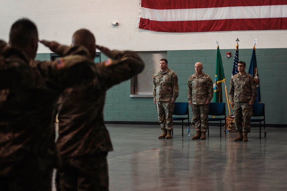 420th Chemical Battalion Change of Command