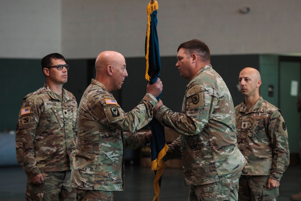 420th Chemical Battalion Change of Command