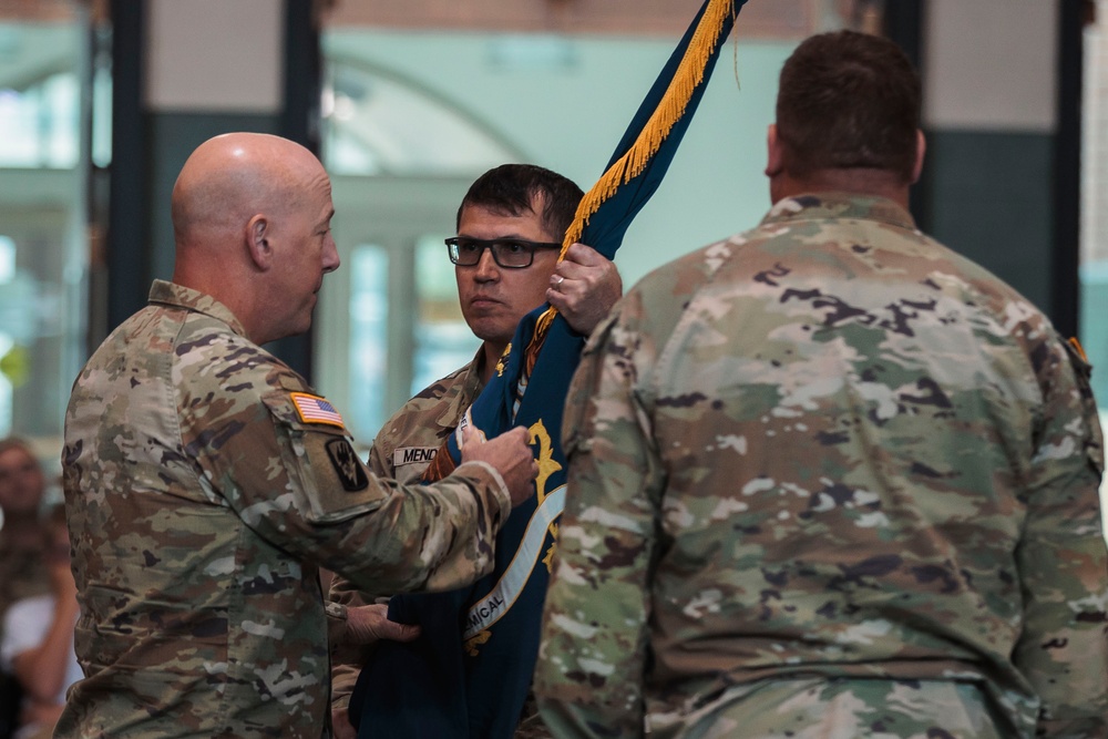 420th Chemical Battalion Change of Command