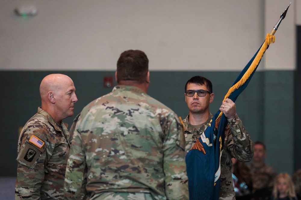 420th Chemical Battalion Change of Command