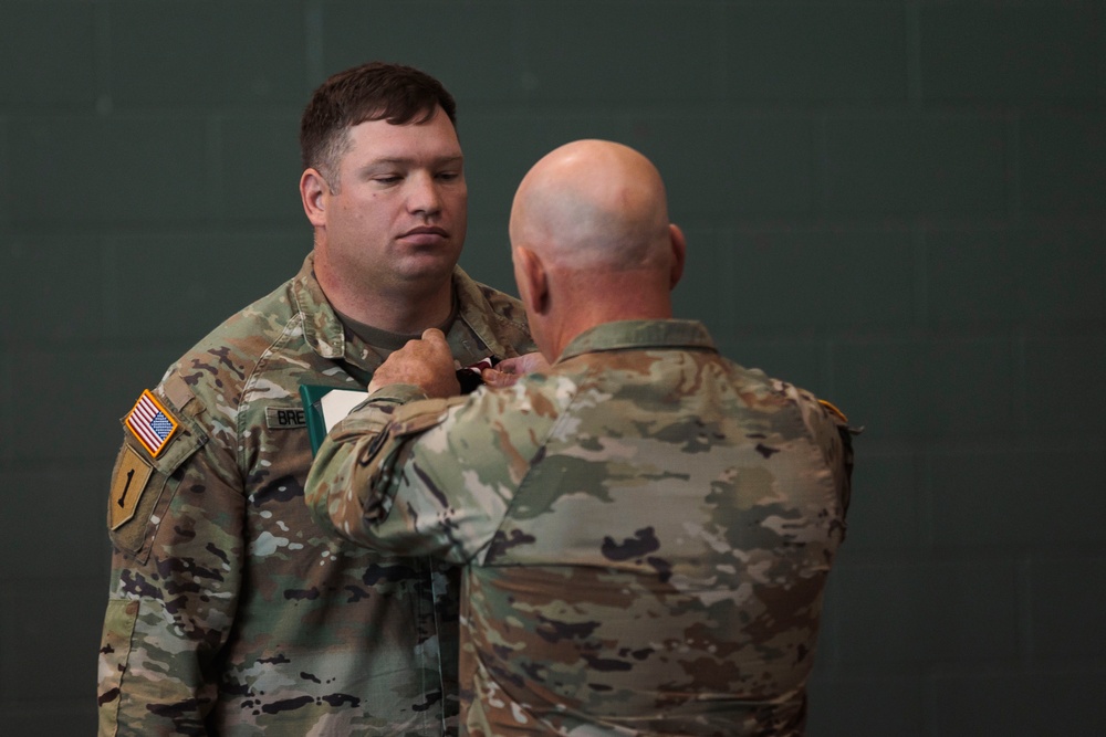 420th Chemical Battalion Change of Command