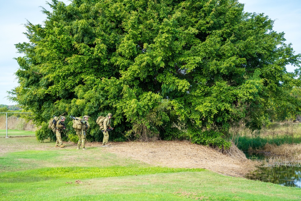 U.S. Coast Guard Port Security Unit 312 observers exercise Sea Raider during Operation Talisman Sabre 2023