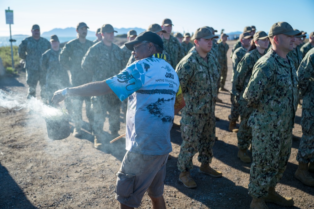 U.S. Coast Guard Port Security Unit 312 participates in local ceremony in Bowen, Australia