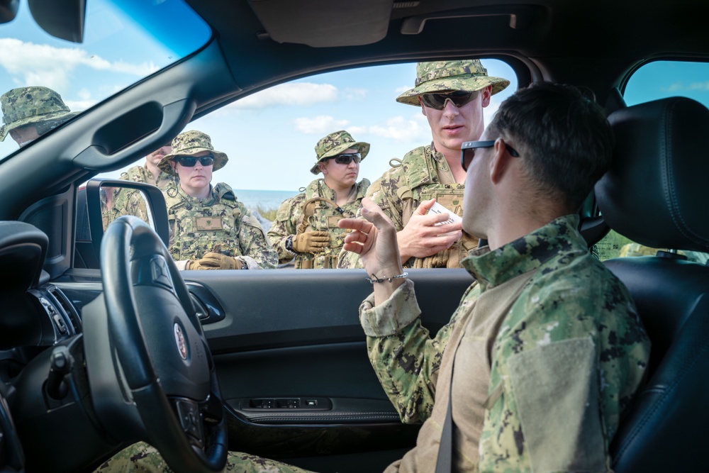 U.S. Coast Guard Port Security Unit 312 conducts security training in Australia