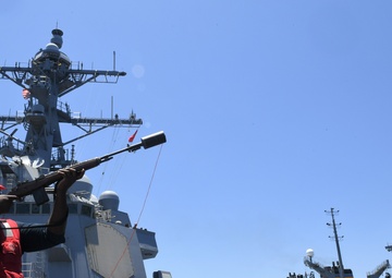 USS Mason (DDG 87) Participates in a Replenishment-at-Sea During COMPTUEX