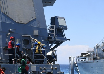 USS Mason (DDG 87) Participates in a Replenishment-at-Sea During COMPTUEX