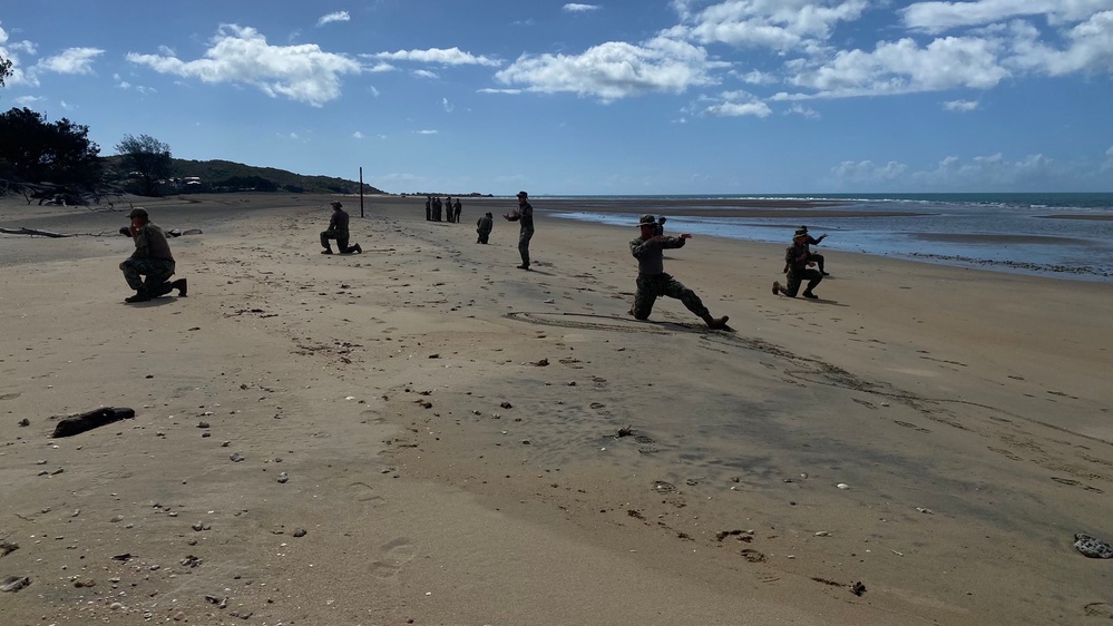 U.S. Coast Guard Port Security Unit 312 conducts training in Australia