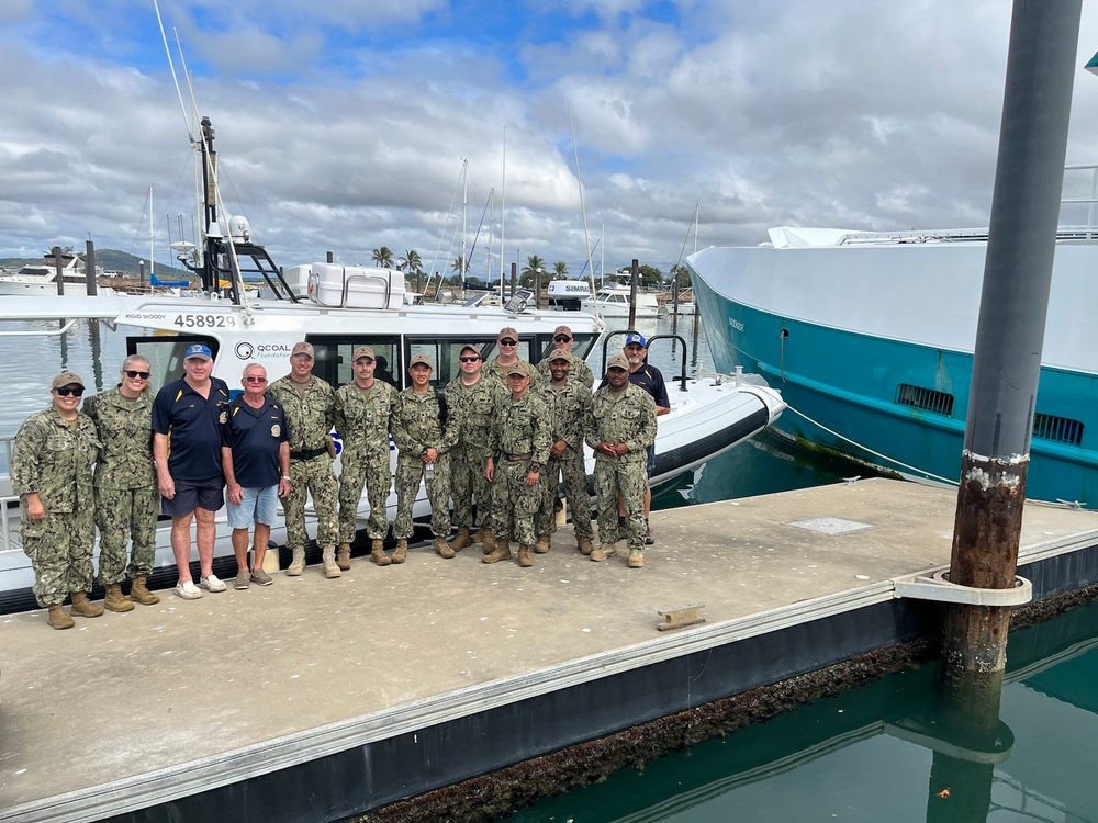 U.S. Coast Guard Port Security Unit 312 conducts training in Australia