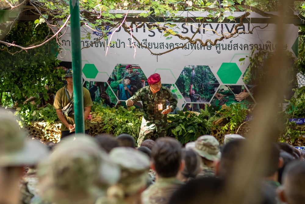 U.S. Army and Royal Thai Army conduct jungle training during Exercise Hanuman Guardian 2023