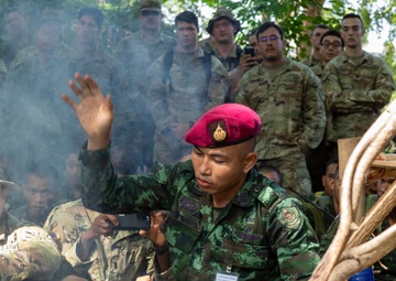U.S. Army and Royal Thai Army conduct jungle training during Exercise Hanuman Guardian 2023