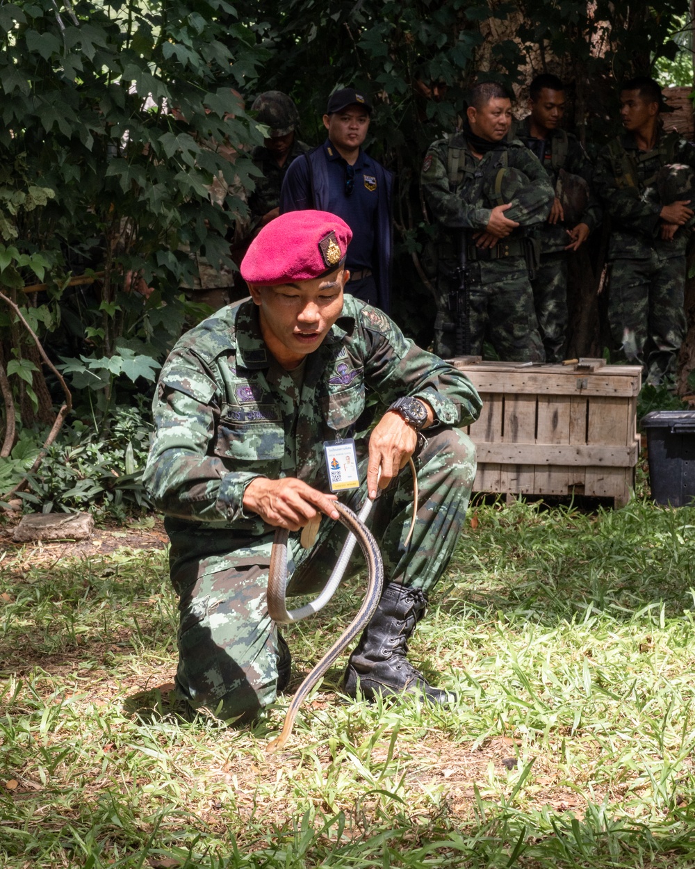 U.S. Army and Royal Thai Army conduct jungle training during Exercise Hanuman Guardian 2023