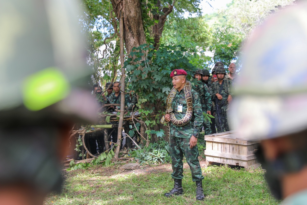 U.S. Army and Royal Thai Army conduct jungle training during Exercise Hanuman Guardian 2023