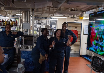 USS Laboon (DDG 58) Hold An Ice Cream Social During COMPTUEX