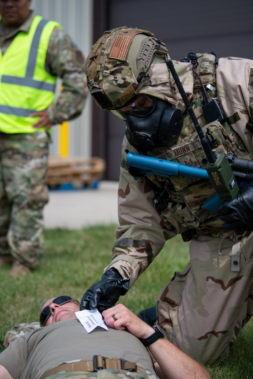 122nd Fighter Wing Airmen conduct readiness exercise