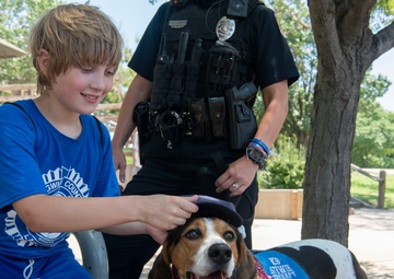Law Enforcement, Fire, Total Force volunteers bring back L.A.W. Camp