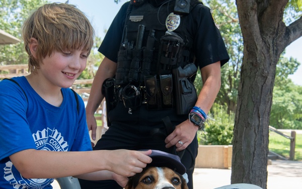 Law Enforcement, Fire, Total Force volunteers bring back L.A.W. Camp