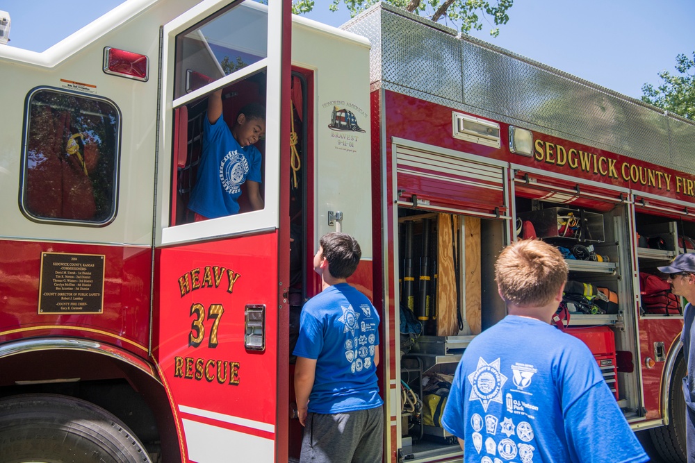 Law Enforcement, Fire, Total Force volunteers bring back L.A.W. Camp