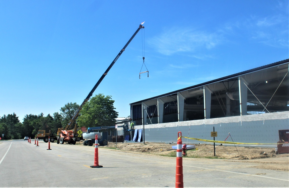 Renovation of Fort McCoy's Rumpel Fitness Center