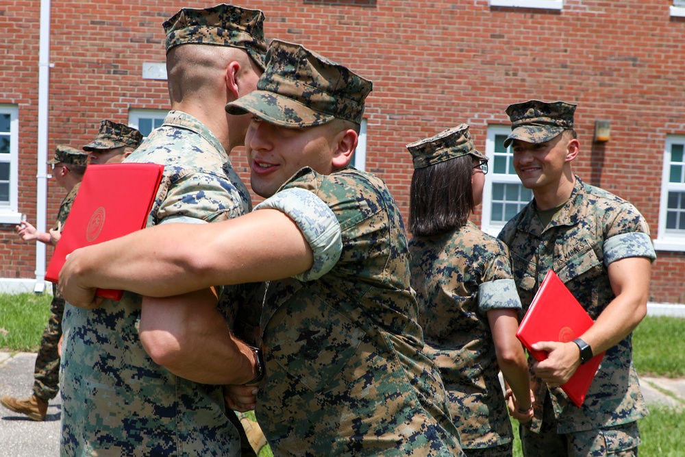 24th MEU Re-enlistment ceremony