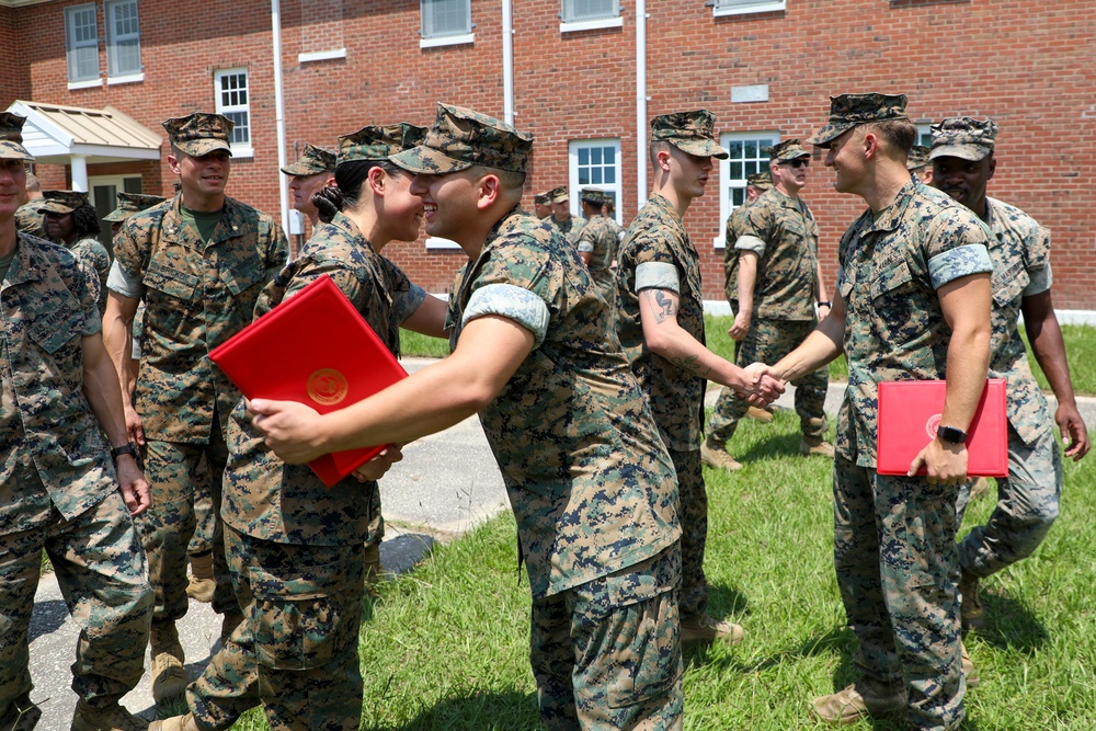 24th MEU Re-enlistment ceremony