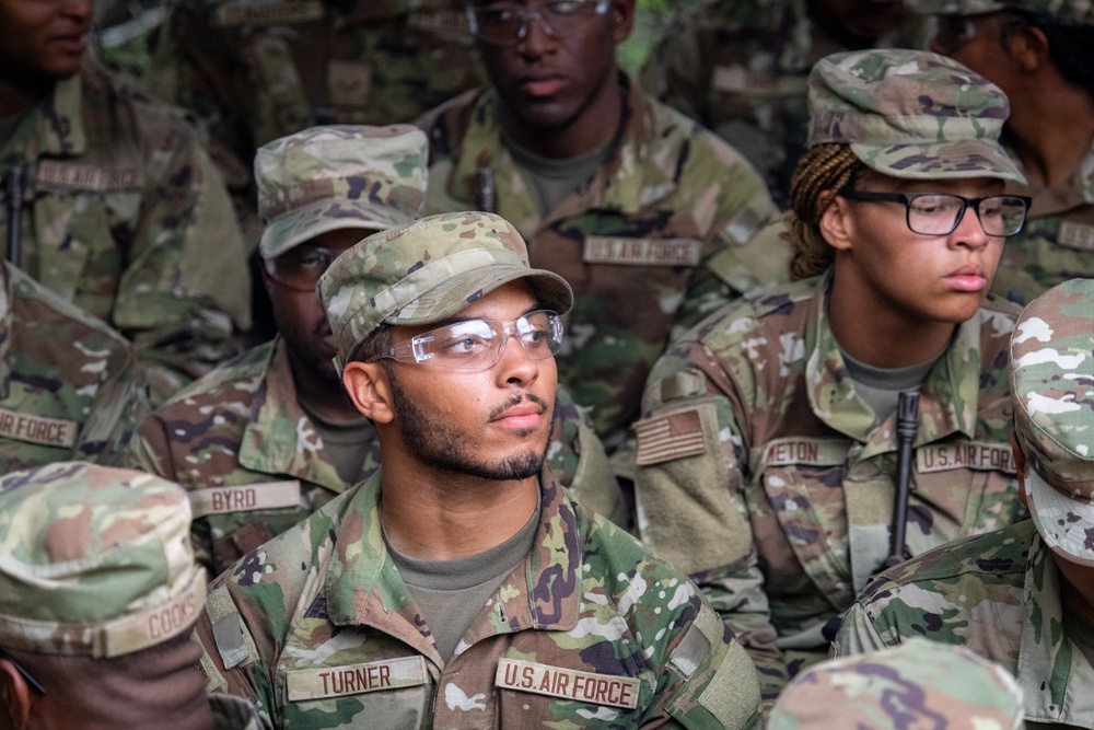 Future Defenders practice tactical skills