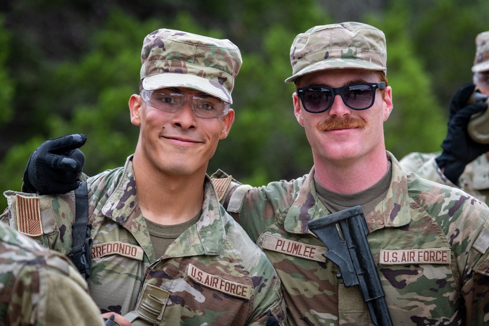 Future Defenders practice tactical skills