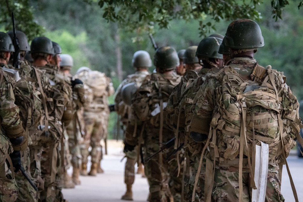Future Defenders practice tactical skills