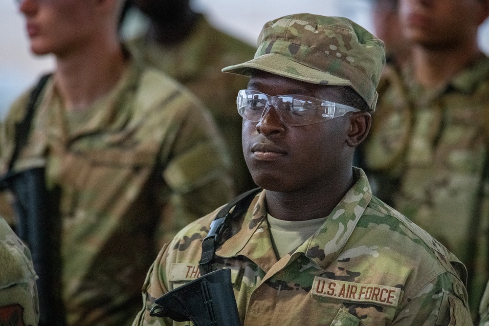 Future Defenders practice tactical skills