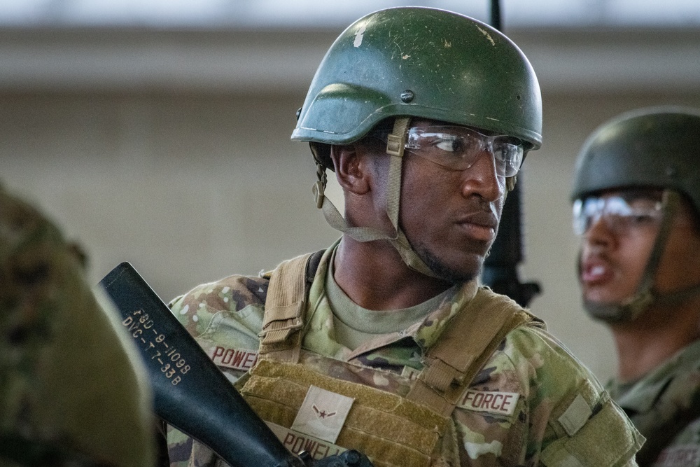 Future Defenders practice tactical skills