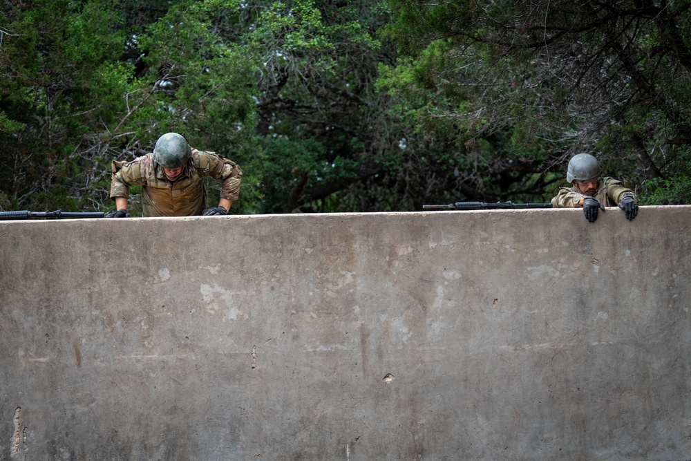 Future Defenders practice tactical skills