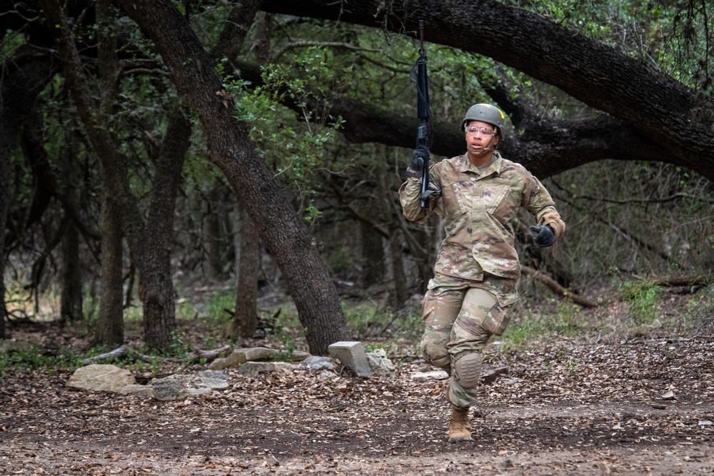Future Defenders practice tactical skills
