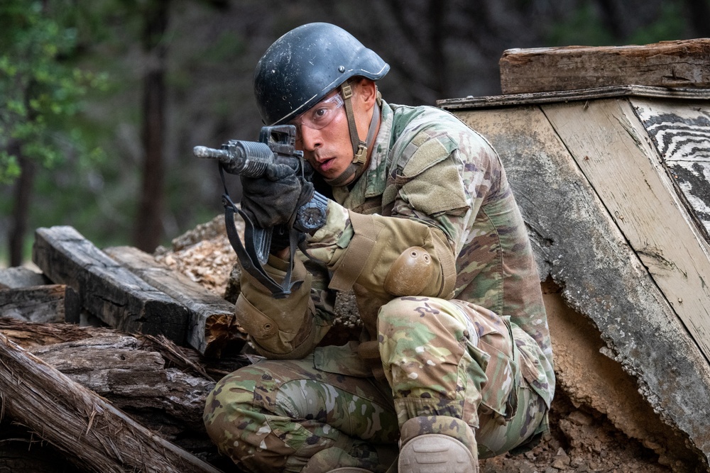 Future Defenders practice tactical skills